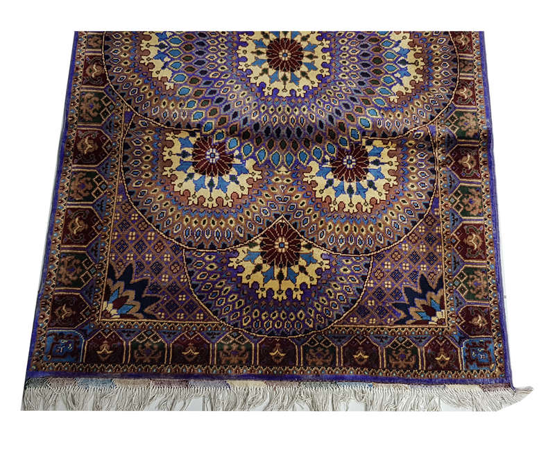 Gorgeous Peacock design Afghan Ariana  Carpet 150 X 98 cm