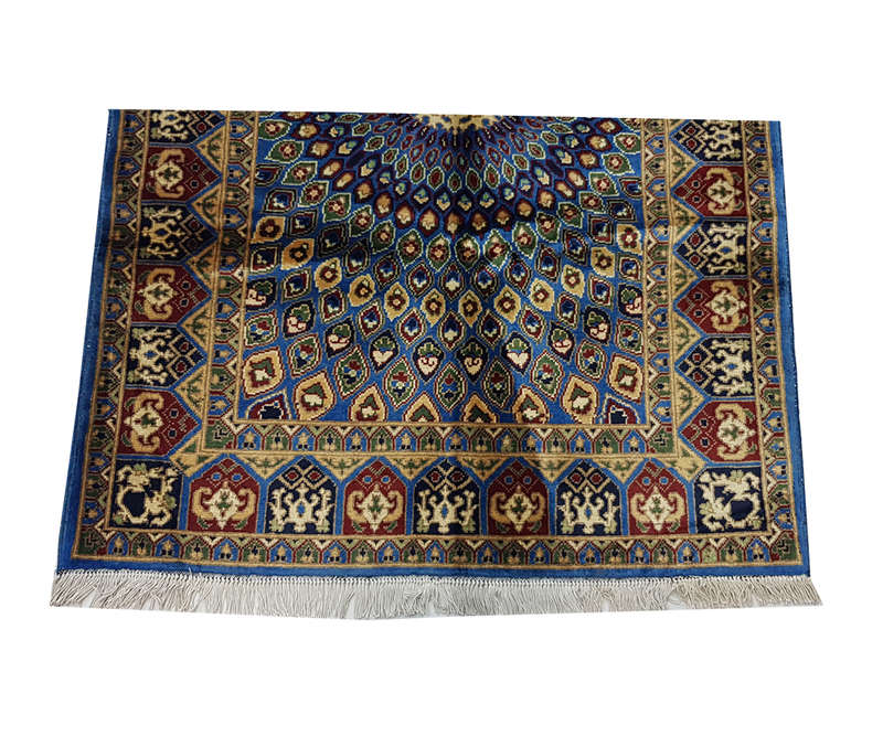 Fine quality Peacock design Afghan Ariana Carpet 149 x 100 cm