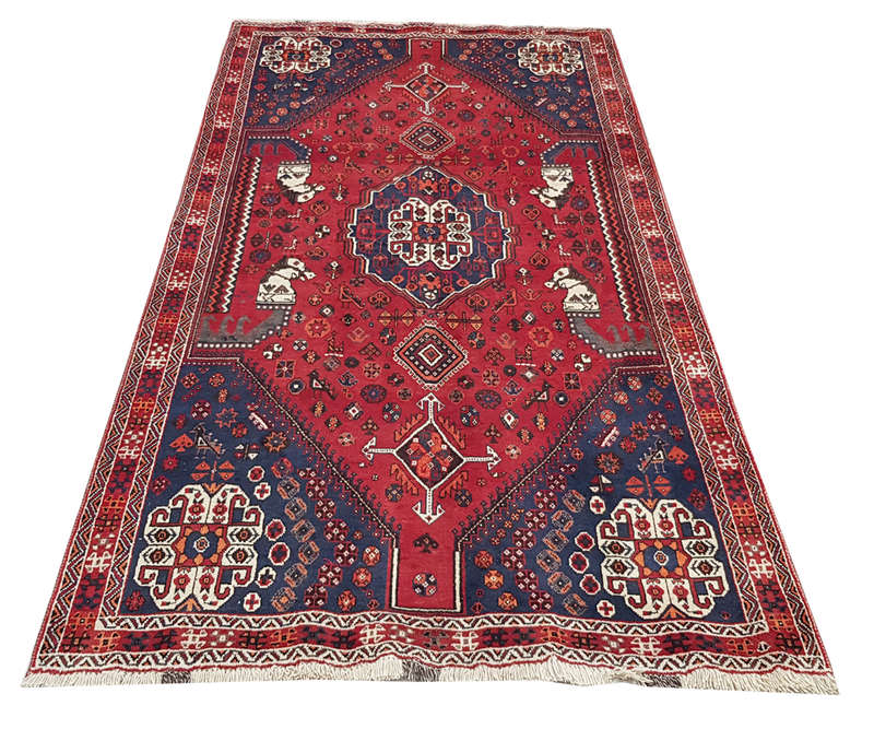 Beautiful Iranian Shiraz Carpet 212 X 152 cm