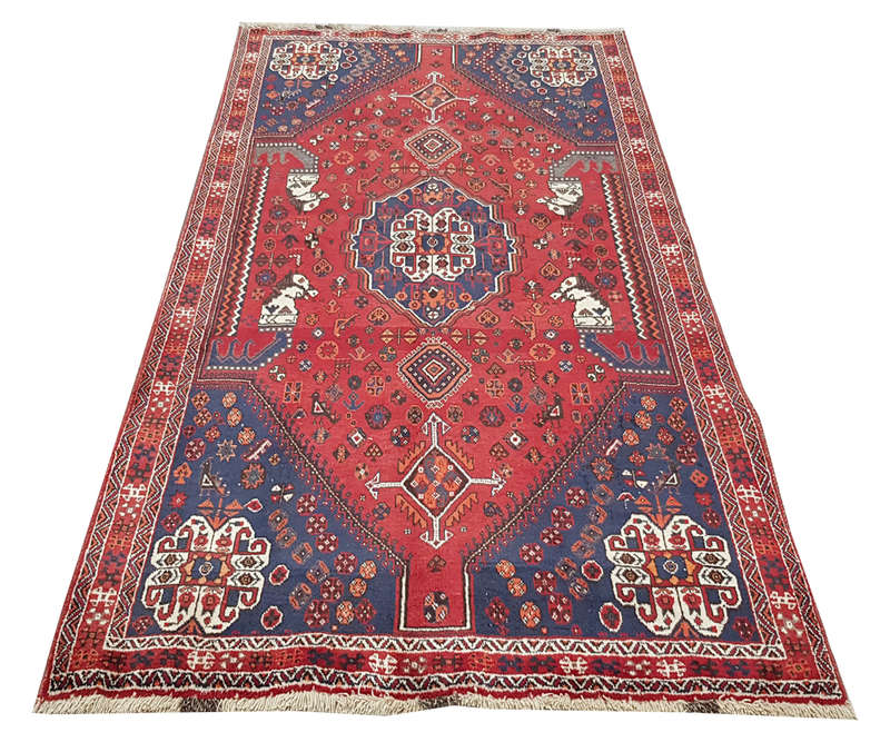 Beautiful Iranian Shiraz Carpet 212 X 152 cm