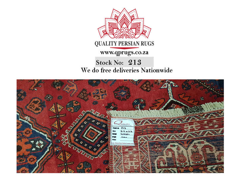 Beautiful Iranian Shiraz Carpet 212 X 152 cm