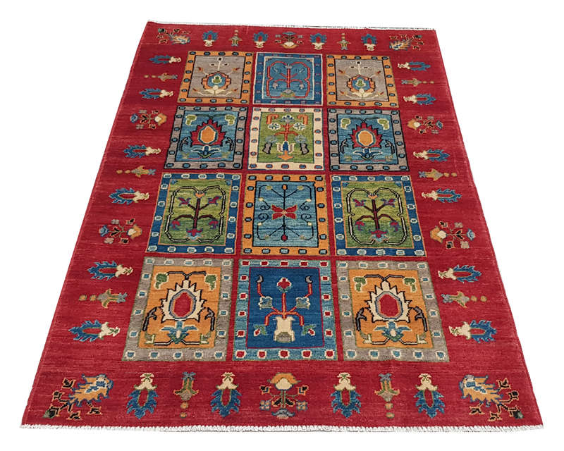 Fine Afghan Ariana Carpet 188 x 123 cm