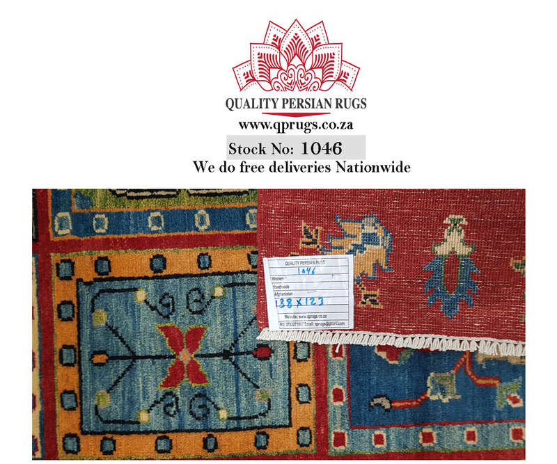 Fine Afghan Ariana Carpet 188 x 123 cm