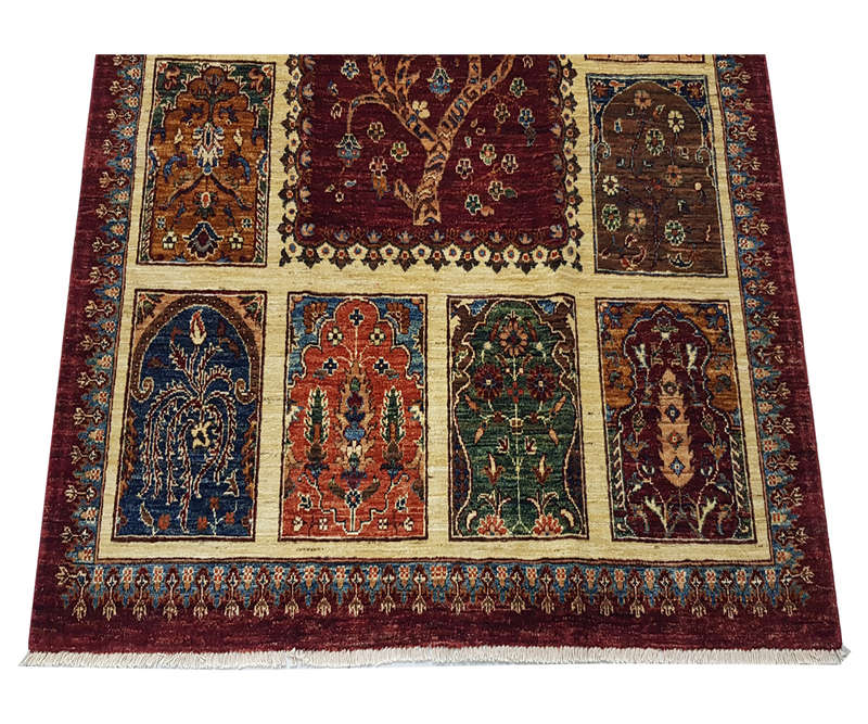 Fine Afghan Ariana Carpet 223 X 152 cm