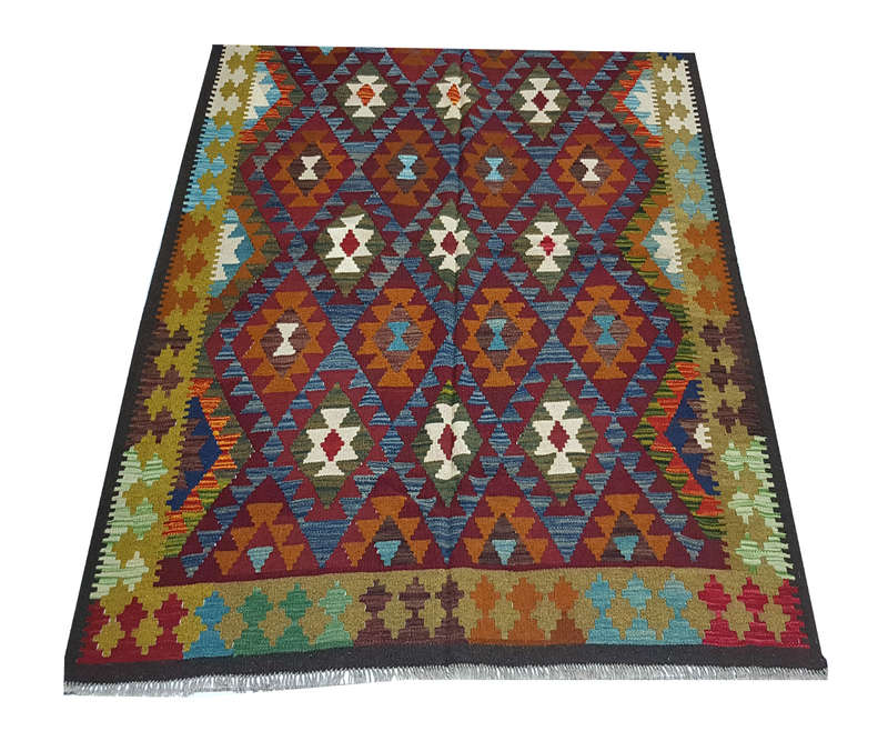 Beautiful Afghan Maimana kilim 299 x 196 cm