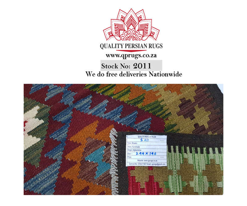 Beautiful Afghan Maimana kilim 299 x 196 cm