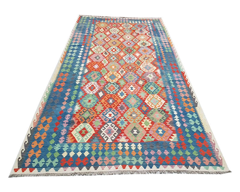 Beautiful Afghan Choubi kilim 498 x 318 cm