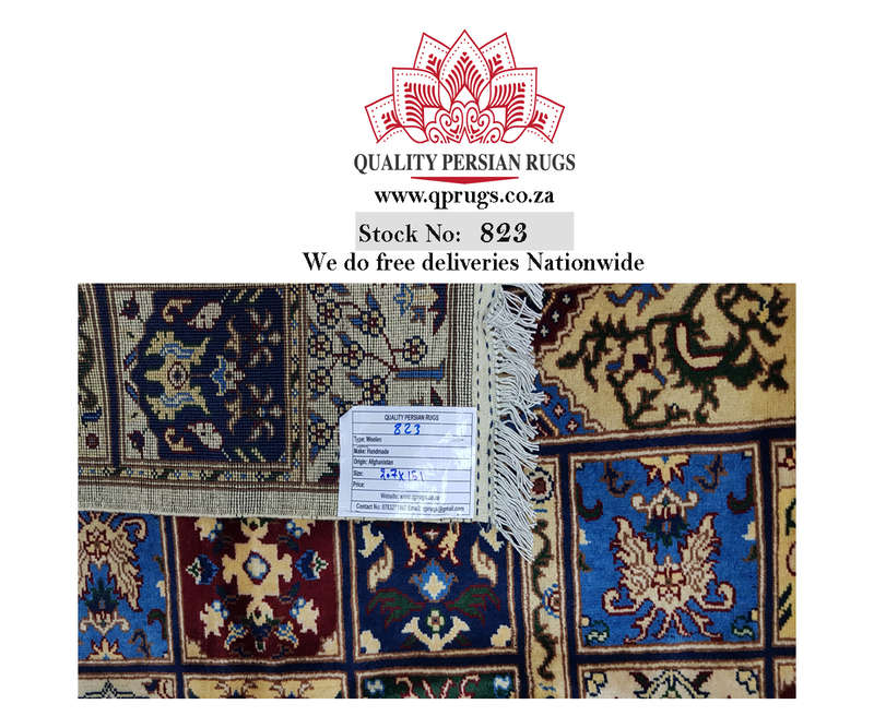 Stunning Afghan Ariana Carpet 201 X 151 cm