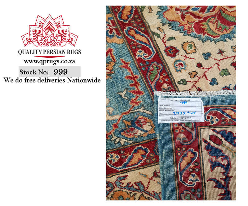 High quality Afghan Ariana  Carpet 293 x 204 cm