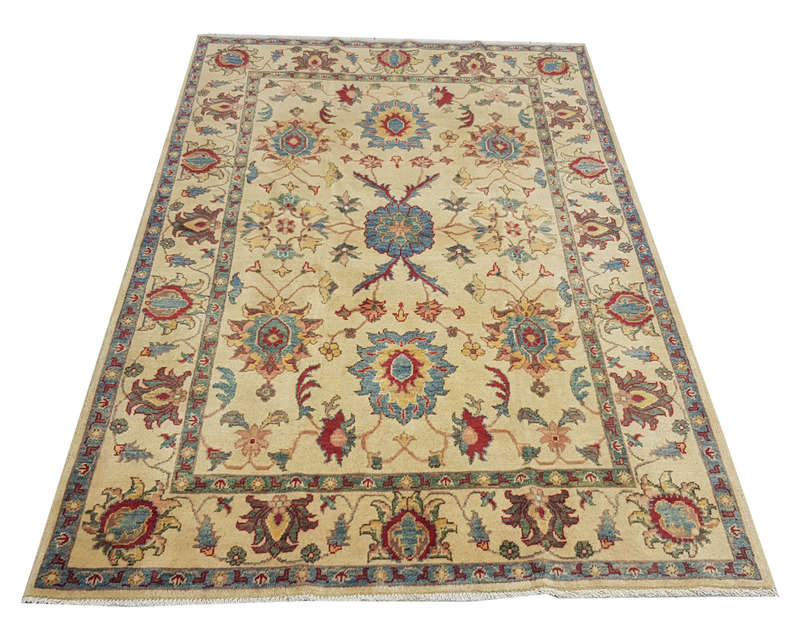 Beautiful Afghan Choubi Carpet 213 x 150  cm