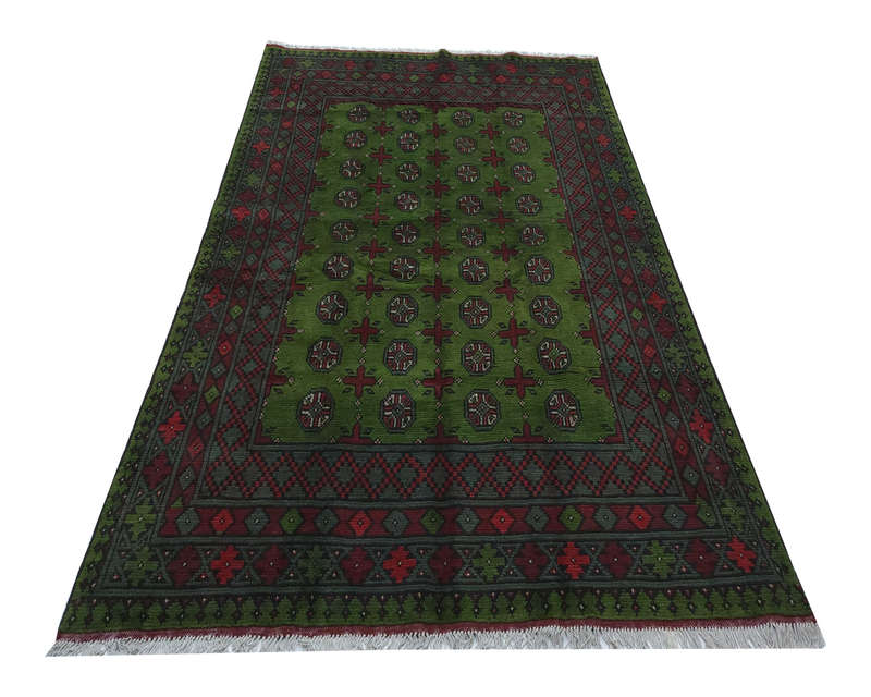 Beautiful Afghan Kunduz Carpet 239 x 157 cm