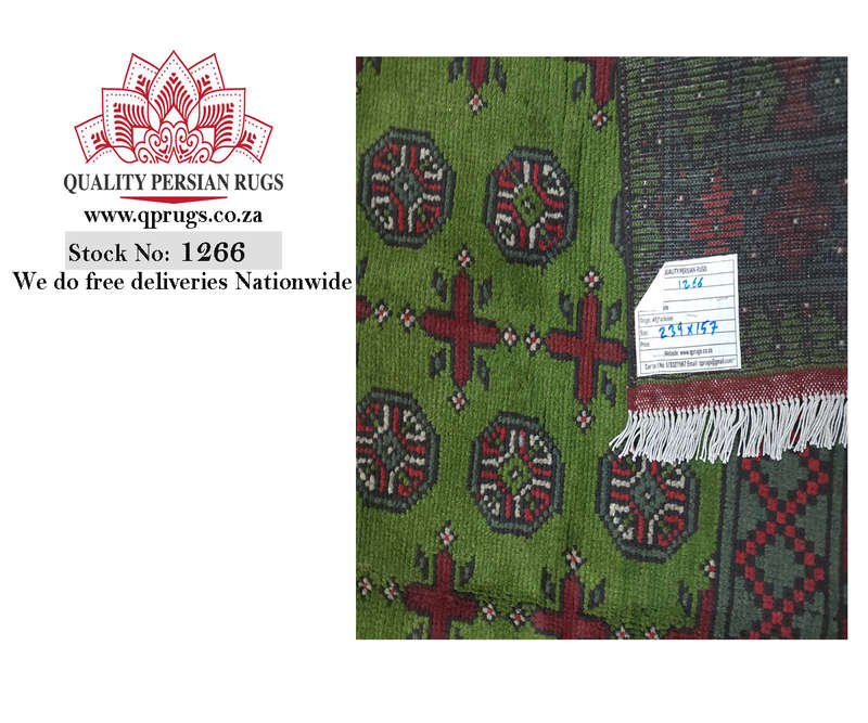 Beautiful Afghan Kunduz Carpet 239 x 157 cm