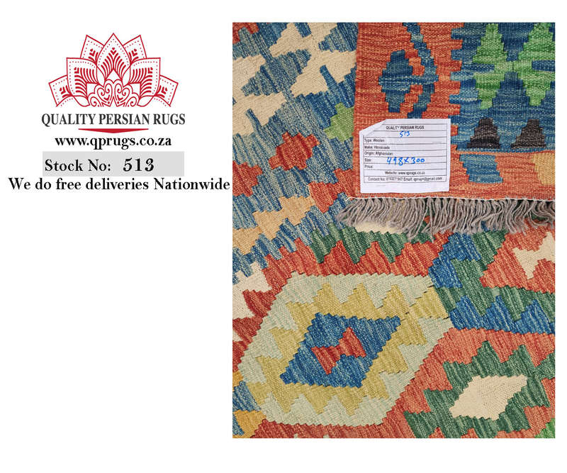 Beautiful Afghan Choubi kilim 498 X 300 cm