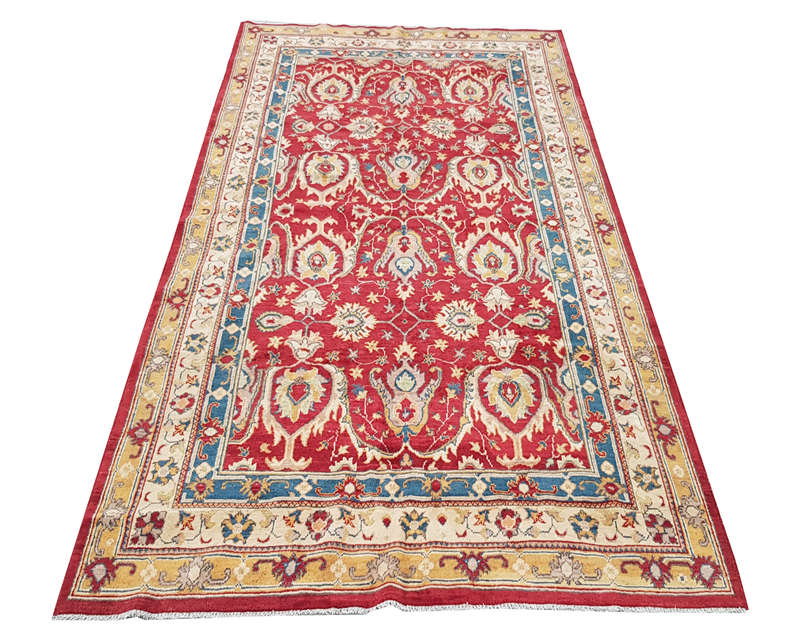 Stunnig Afghan Handmade Kazaq Carpet 295 X 197cm