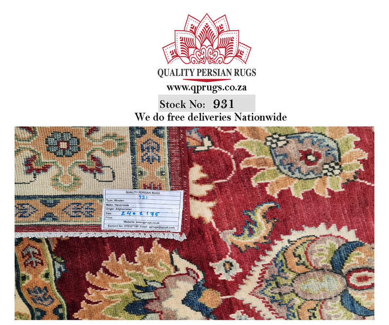 Fine Afghan ArianaChoubi Carpet 240 175cm