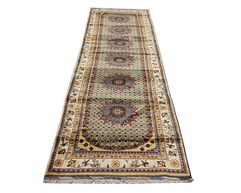 Gorgeous Afghan Ariana Carpet 372 x 102 cm