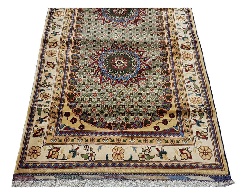 Gorgeous Afghan Ariana Carpet 372 x 102 cm
