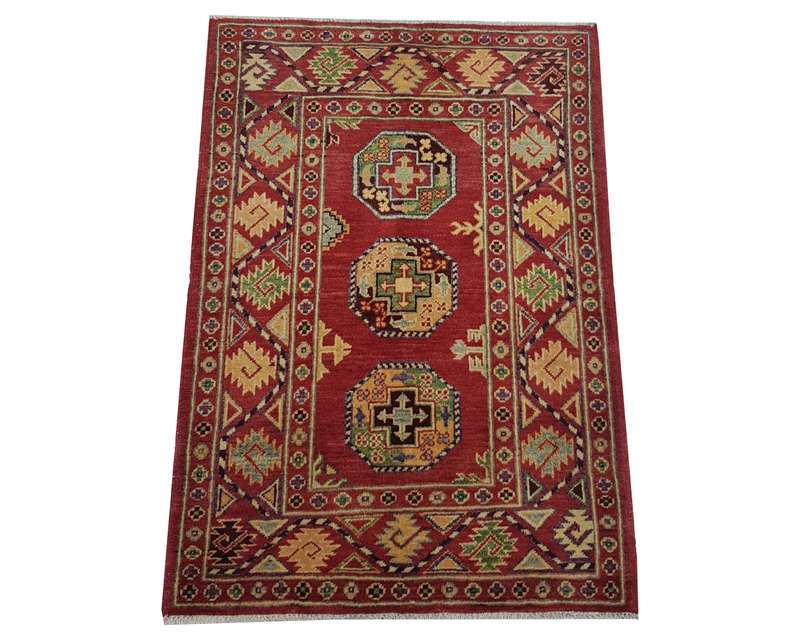 Incrible Afghan Ariana Choubi Carpet 125 x 86cm