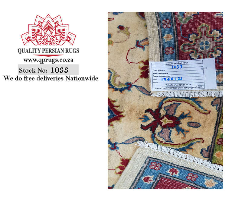 Stunning Afghan Ariana Carpet 176 X 121 cm