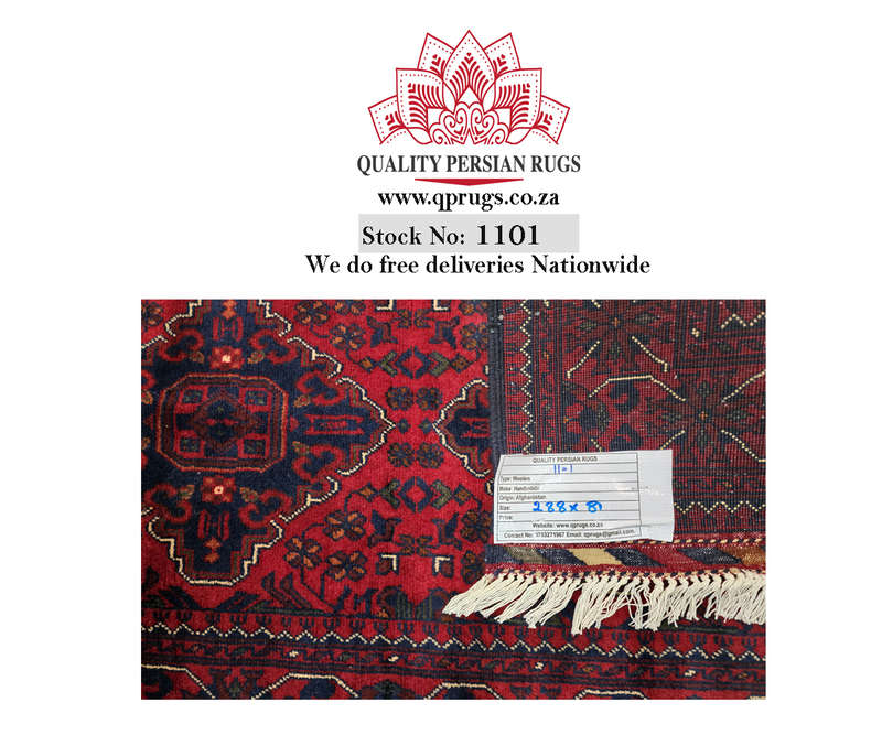 Gorgeous TOP Quality Khamyab Carpet 288 x 81cm