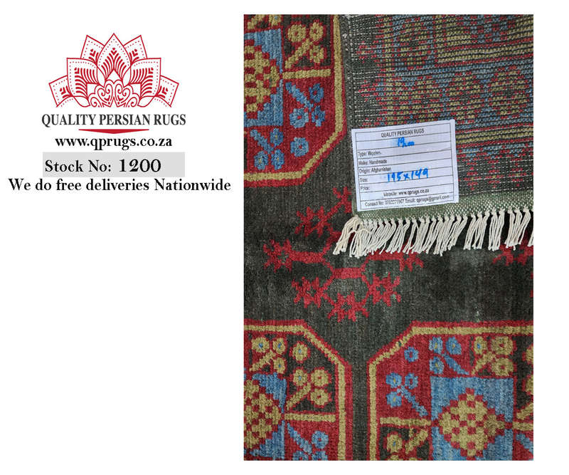 Fine Afghan Kunduz Carpet 195 x 149 cm
