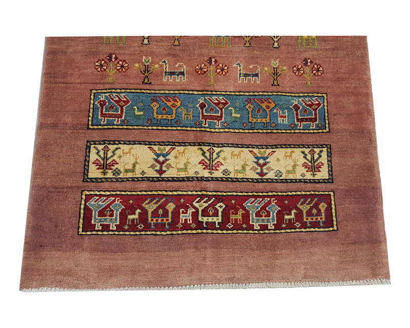 Stunning Afghan Ariana Choubi Carpet 152 X 101 cm
