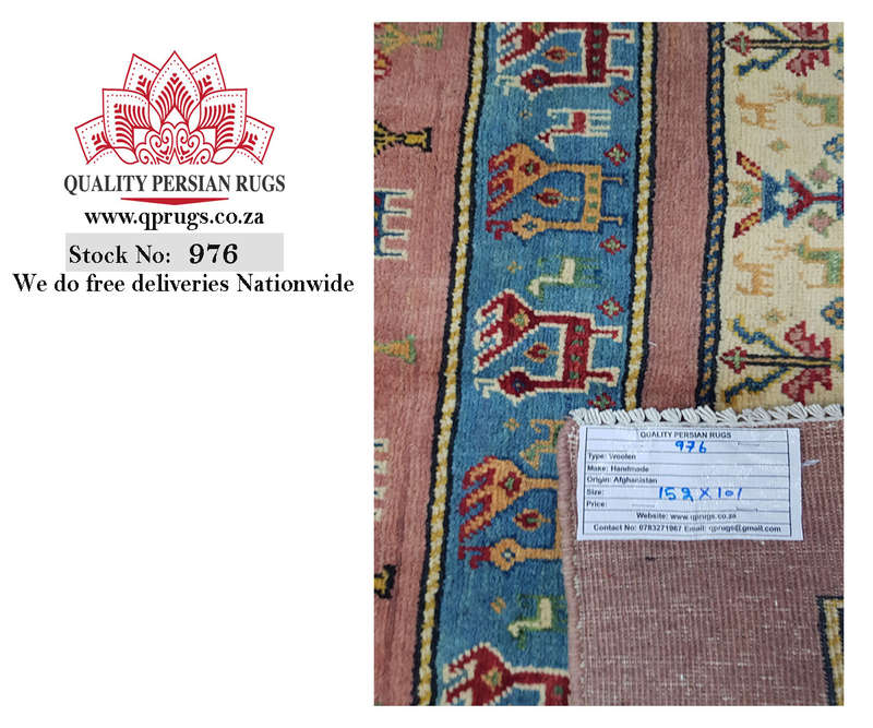 Stunning Afghan Ariana Choubi Carpet 152 X 101 cm