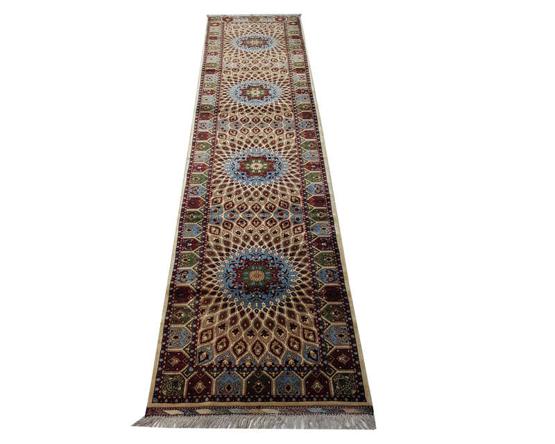 Beautiful Afghan Ariana Carpet 372 X 84 cm