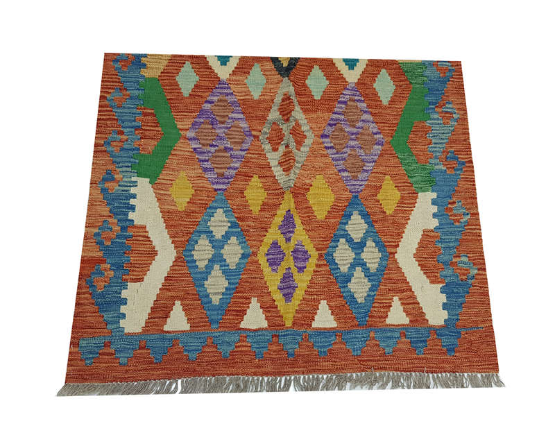 Fine Afghan Choubi kilim 202 x 105 cm
