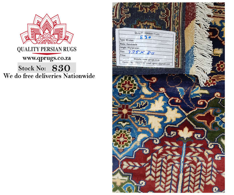 Gorgeous Afghan Ariana Carpet 125 X 80 cm