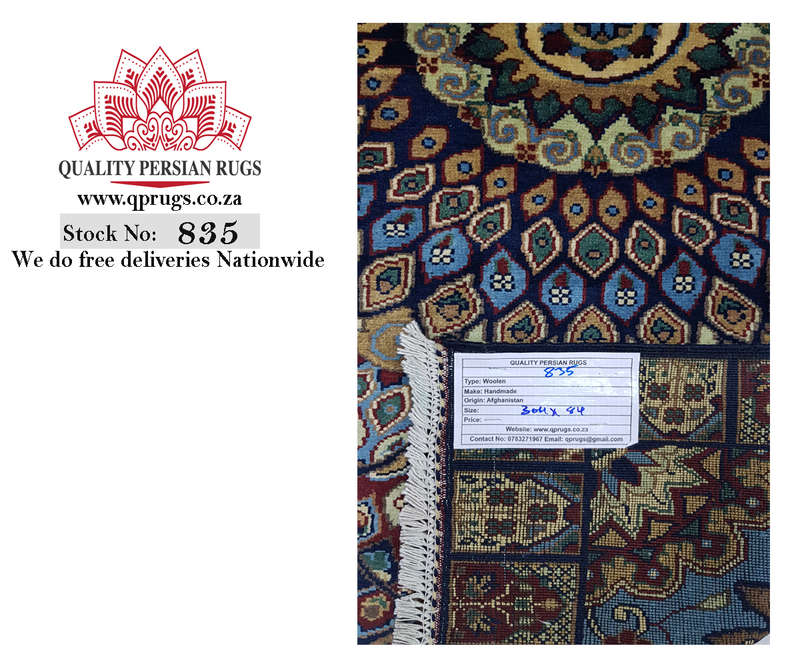 Gorgeous Peacock design Ariana Carpet 304 x 84 cm