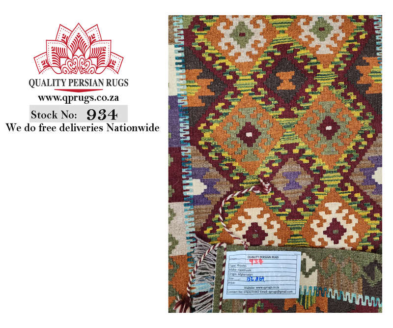 Fine Afghan Maimana kilim 152 x 64cm