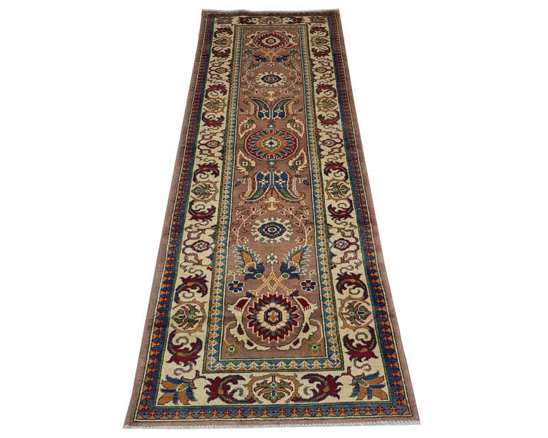 Incredible Afghan Ariana Carpet 300 x 83 cm