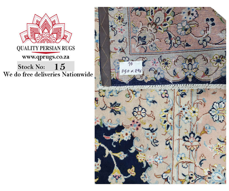 Top quality Isfahan Persian Carpet 350 x 246 cm