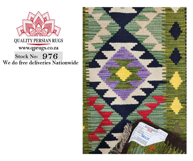 Fine Afghan Maimana kilim 202 X 62 cm