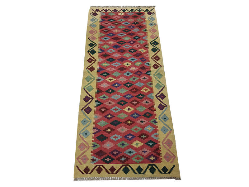 Fine Afghan Choubi kilim 208 x 78cm