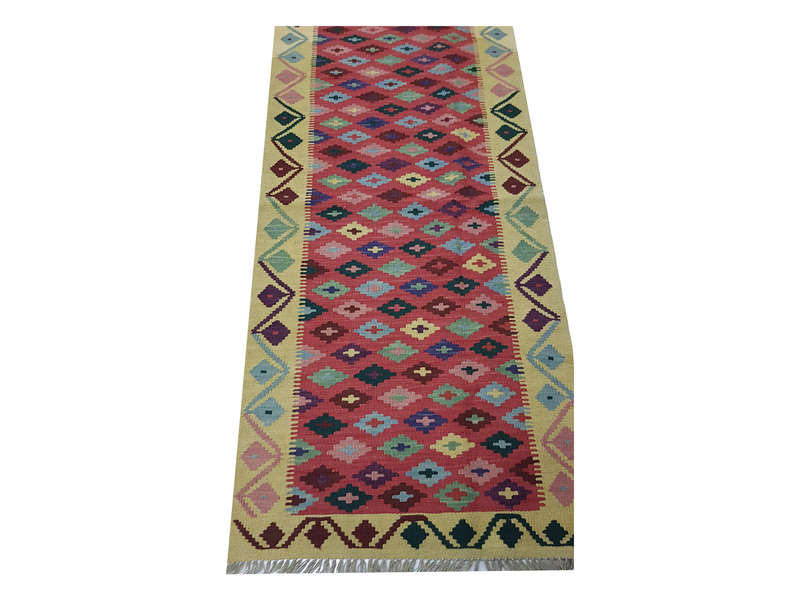 Fine Afghan Choubi kilim 208 x 78cm