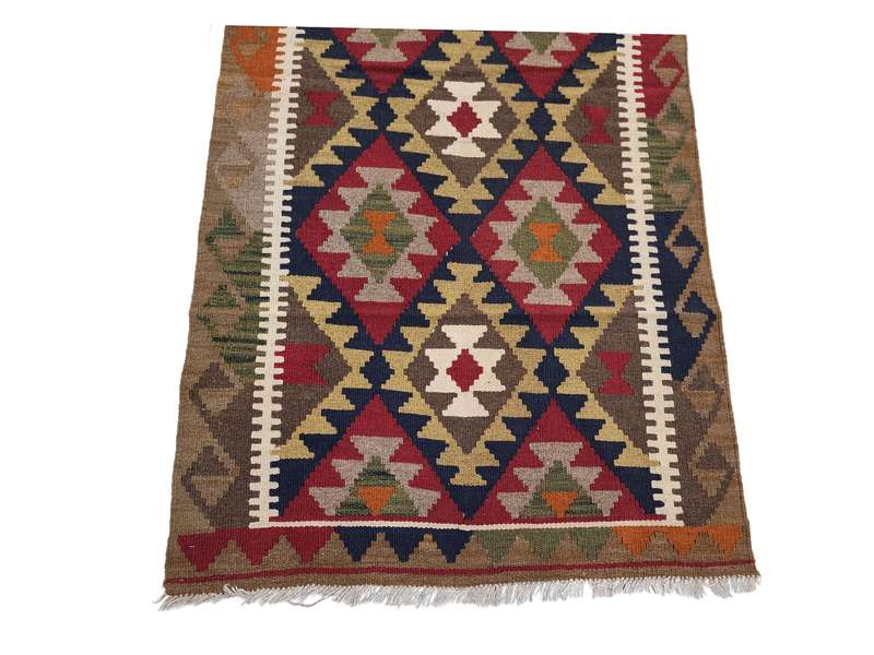 Stunning Afghan Maimana kilim 193 x 100 cm
