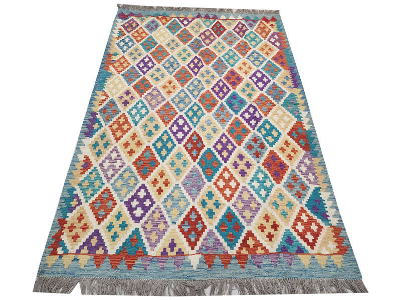 Fine Afghan Choubi kilim 197 x 148 cm