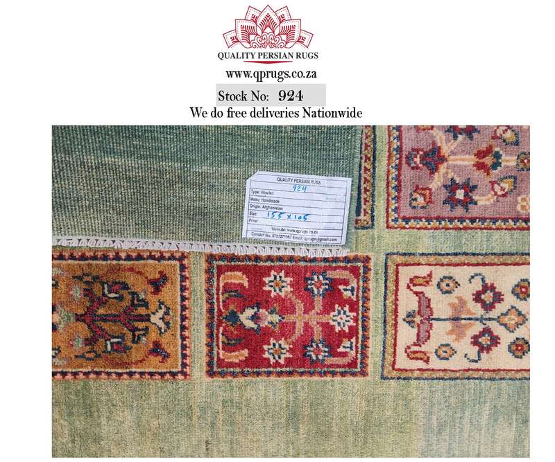 Beautiful color washed Afghan Ariana Carpet 155 x 105 cm