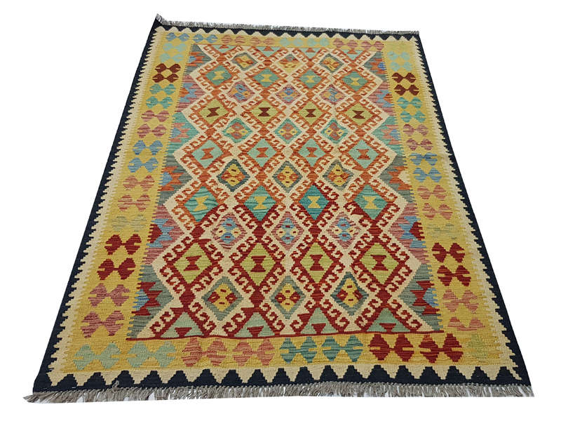Beautiful Afghan Choubi kilim 199 X 154CM