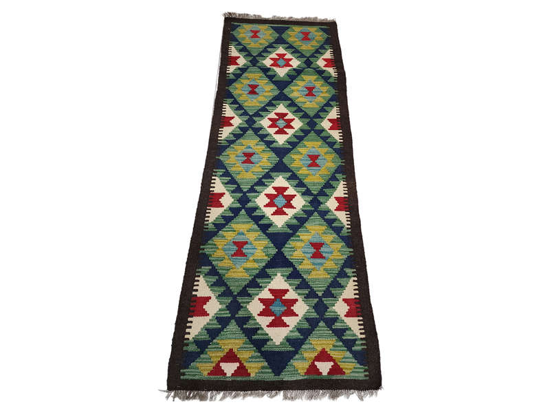Fine Afghan Maimana kilim 195 X 62 cm