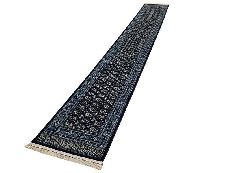 Stunning Bukhara Machine Made Runner 600 x 80 cm