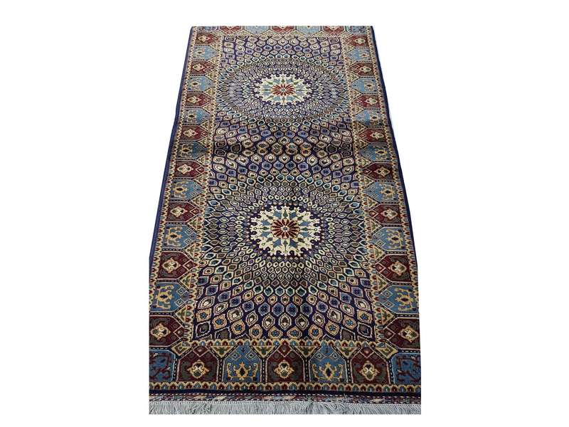 Fine Afghan Ariana Carpet 209 x 84 cm