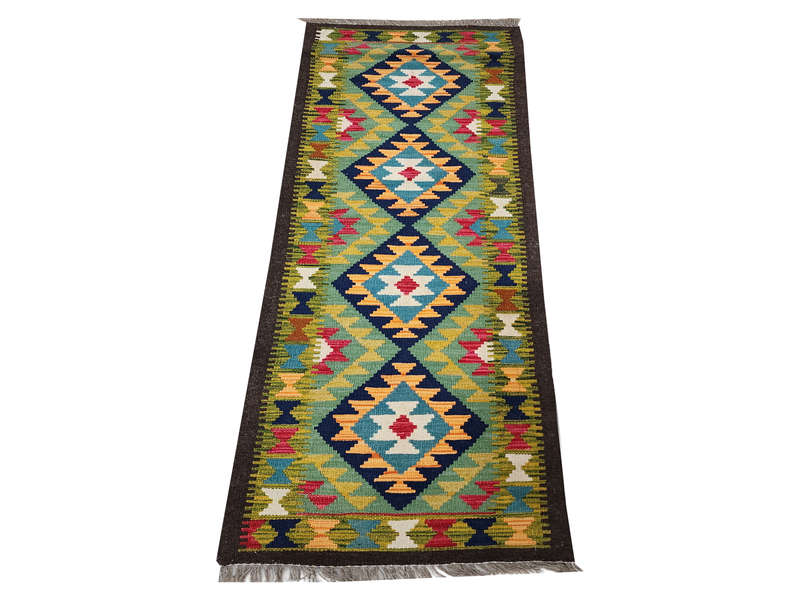 Beautiful Afghan Maimana kilim 187 x 60 CM