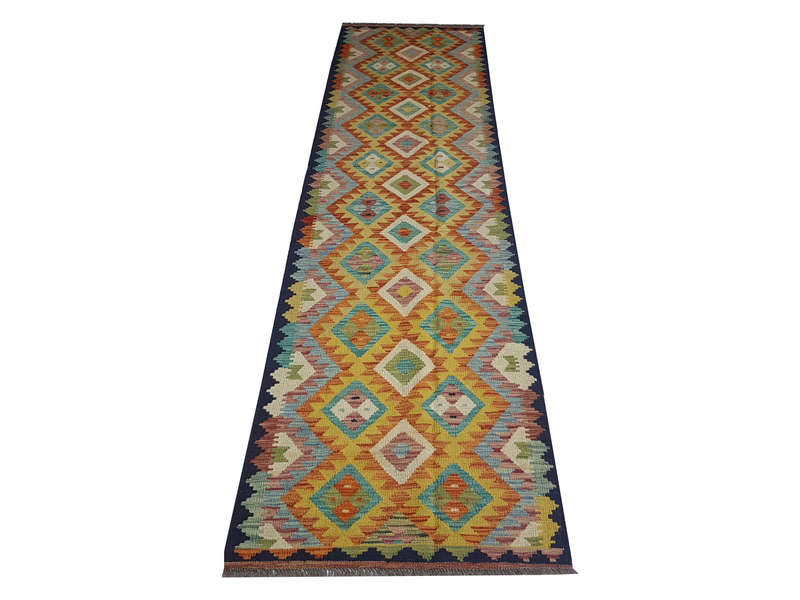 Gorgeous Afghan Choubi kilim 387 x 82 CM