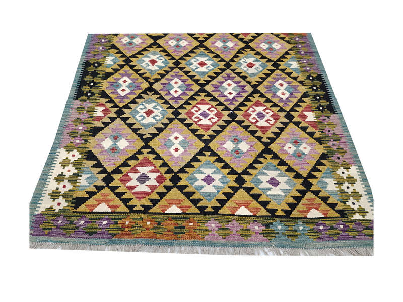 Stunning Afghan choubi kilim 242 x 163 CM