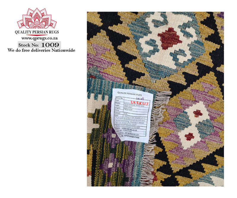 Stunning Afghan choubi kilim 242 x 163 CM