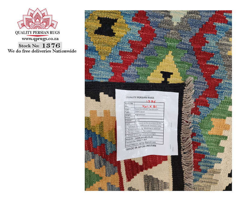 Gorgeous Afghan Choubi kilim Runner 401 x 81CM
