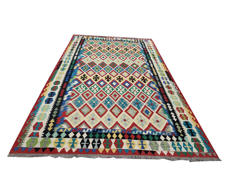 Fine Afghan Choubi kilim 348x252cm